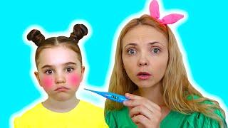 Sick Song by Polina Fun | Kids Songs | Polina Fun