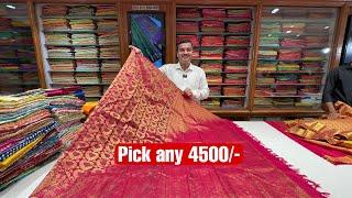 Clearence sale‼️Limited book soonChickpet Bangalore pure Kanjivaram silk sarees @bestprice