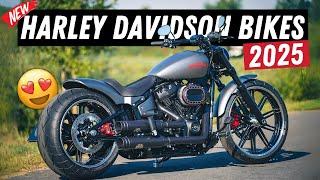 10 New Harley Davidson Motorcycles For 2025