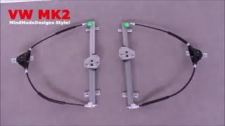 How to replace side window glass regulator make install electric mirrors