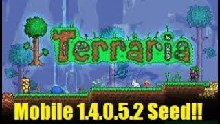 Terraria MOBILE 1.4.0.5.2 - Enchanted Sword Shrine Seed!