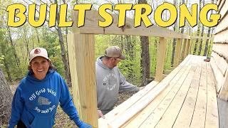 From Sketchy to Secure – Our Remote Cabin Wrap Around Deck Transformation