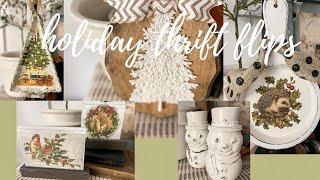 Holiday Decor | NEW JRV rice paper| Thrift Flips & DIY Decor