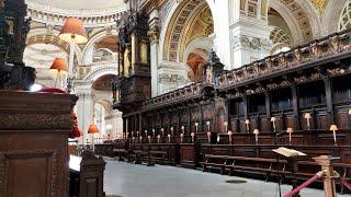 INSIDE ST. PAUL'S CATHEDRAL AND CRYPT: LONDON, ENGLAND (4K)