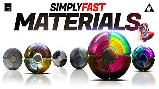 Simply Fast-Materials | High Quality Materials Asset Library for Blender