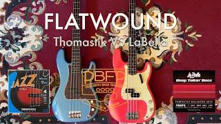 FLATWOUND Thomastik Vs LaBella (Precision Bass/Fender Pure Vintage 63)  - BASS PILLS