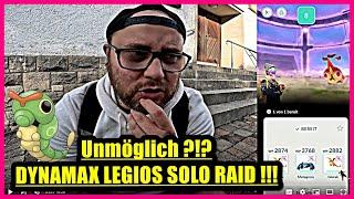 Unmöglich ?!? DYNAMAX LEGIOS SOLO RAID !!! | Pokémon GO Deutsch # 3150