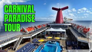 Carnival Paradise ULTIMATE Ship Tour | Deck by Deck