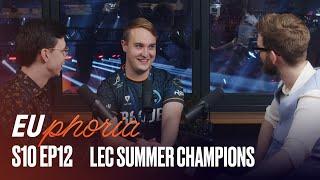 LEC Summer Champions (ft. Trymbi) | EUphoria | 2022 LEC Summer S10 EP12