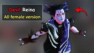 Tekken 8 Devil Reina - Using All Rage Art (Female characters) | (Season 1)