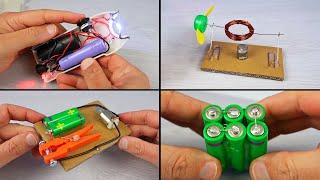 4 INVENTIONS MADE WITH DC MOTOR – Tips and tricks