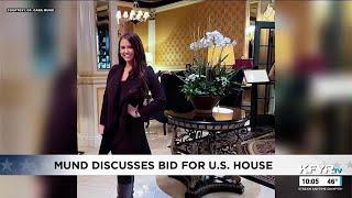 Former Miss America Cara Mund discusses second bid for US House