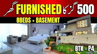 FURNISHED 500 Square Yards Villa for Sale Bahria Town Karachi