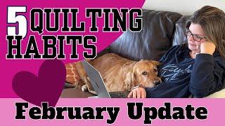 February Quilting Goals: Check Out My Progress!