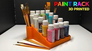 3D Printed Paint Holder - Useful Desk Accessories!