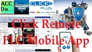 Click Remote PLC Mobile App