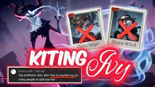 KITING THE MOST TOP BAN HUNTER IVY + DREAM TEAM WORK! Identity V