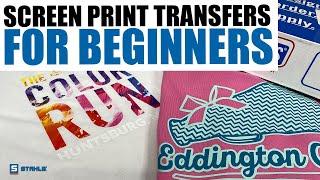 Beginners Guide to Screen Print Transfers from Transfer Express