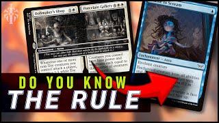 Do YOU Know The Rule? - Unable To Scream, Rooms and Layers - MTG