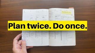 The Two-Plan Method I use to get more done 