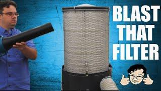 Are you cleaning your dust collector filter wrong?