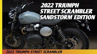 2022 Triumph Street Scrambler Review, Colors and Price