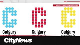 Calgary unveils 'Blue Sky City' logo