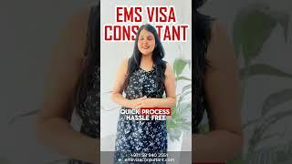 ️Tired of VFS appointments, long queues & endless paperwork?  #travelwithease #touristvisa #emsvisa