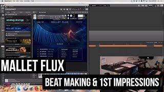 Mallet Flux Beat Making & 1st Impressions (Native Instruments Kontakt Library)