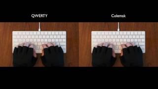 QWERTY vs Dvorak vs Colemak