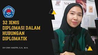 32 JENIS DIPLOMASI DALAM HUBUNGAN DIPLOMATIK | FH UNIVERSITAS WIRARAJA