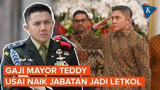 Mayor Teddy Indra Wijaya Naik Pangkat Jadi Letkol, Berapa Gajinya?