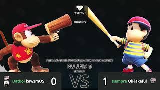 Game Lab Smash #101 KawzmOS (Diddy Kong) Vs OlFlakeful (Ness)