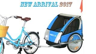 AiBIKE bicycle, what else? Installation and application of CY-Ababy1 kids Bicycle Trailer.