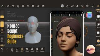 Nomad Sculpt Beginner Tutorial | 3D on smartphone