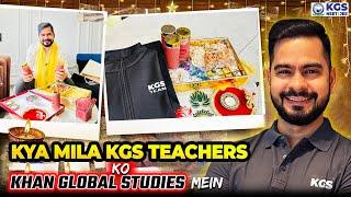 Diwali Gift for KGS Teachers | Khan Global Studies | BABA SSP Sir | Diwali Special