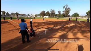 Melody White 2022 OF/P/Utility : Double vs Sonoma Stack (18u) in the TCWS