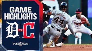 Tigers vs. Guardians ALDS Game 2 Highlights (10/7/24) | MLB Highlights