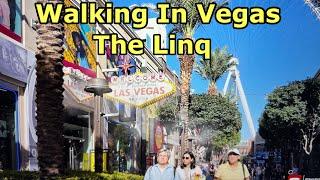 WALKING IN LAS VEGAS & THE LINQ