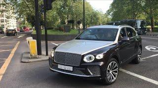 2 Tone Bentley Bentayga Luxury SUV In London | Car Spotting Luxury Cars In London 2024