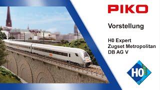 PIKO [V147] H0 Expert Zugset Metropolitan DB AG V #58150 / #58151 und #28350