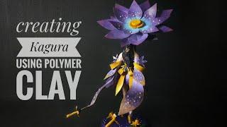Creating Kagura (Water Lily) Using Polymer Clay | Mobile Legends Bang Bang