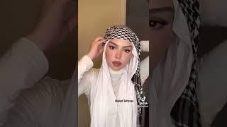 Another Kuffiyah tutorial  #hijabi #hijabista #hijabiz #hijabers #hijabfashion #kuffiyeh