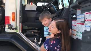 RAD truck operator makes 2-year-old's day!