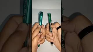 Glitter pen vs Glitter Gel pens #shorts #art #viral #subscribe