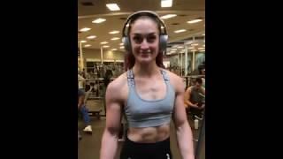 Abbi Kianpour || Young Muscle Girl with Phenomenal Abs