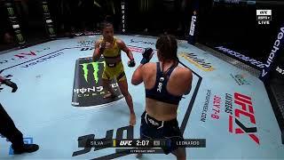 Natalia Silva TKO's Victoria Leonardo | UFC VEGAS 73 |