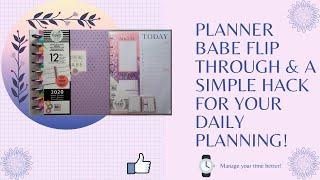 Planner Babe & Glam Girl Fill Paper Flip Through