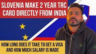 Slovenia Country visa update.how much time does Visa take and how much salary is paid