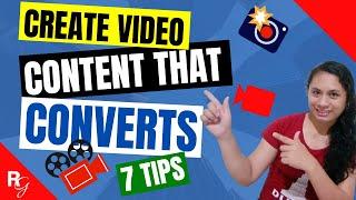 HOW TO CREATE VIDEO CONTENT THAT CONVERTS (Tagalog Tutorial 2020) | Rose Gumera